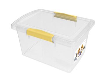 Ящик для хранения Keeplex School с защелками 2,5л 21,5х16х11,5см